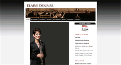 Desktop Screenshot of elainedouvas.com