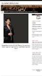 Mobile Screenshot of elainedouvas.com