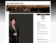 Tablet Screenshot of elainedouvas.com